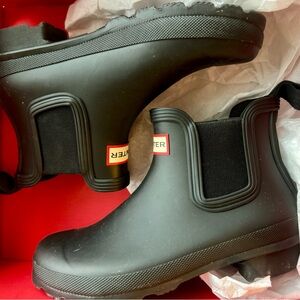Hunter Black Rain Boots